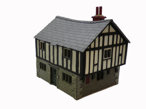 Ancorton 95792 OO Gauge Tudor Cottage Laser Cut Kit