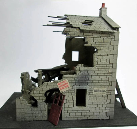 Ancorton 95794 OO Gauge Ruined House Laser Cut Kit