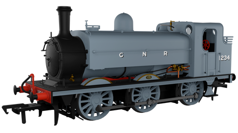Rapido Trains 958002 OO Gauge GNR J13 No.1234 GNR Grey