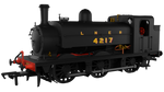 Rapido Trains 958505 OO Gauge LNER J52/2 No.4217 LNER Plain Black w Shaded Lettering (DCC SOUND)