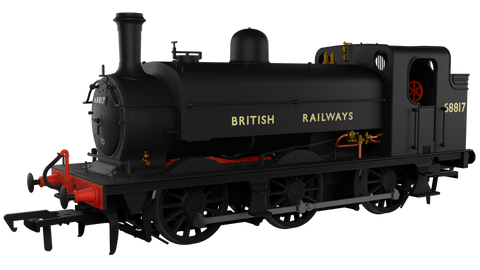 Rapido Trains 958007 OO Gauge LNER J52/2 No.68817 British Railways Lettering