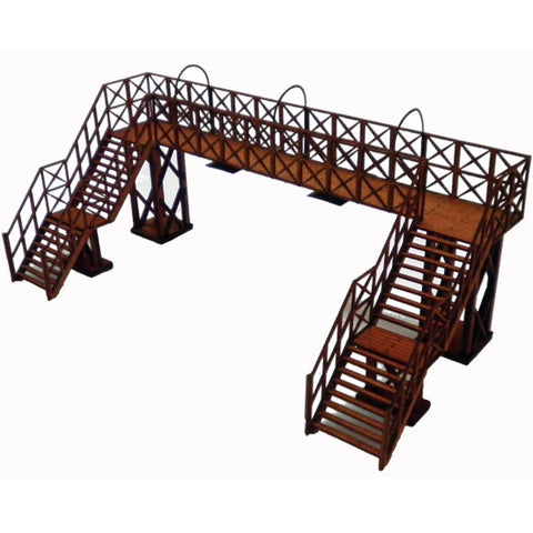 Ancorton 95813 OO Gauge Double Track Platform Footbridge Laser Cut Kit