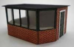 Ancorton 95852 OO Gauge Security Guard House Laser Cut Kit