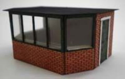Ancorton 95852 OO Gauge Security Guard House Laser Cut Kit