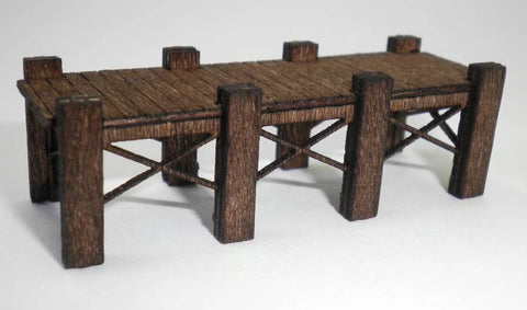Ancorton 95862 OO Gauge Wooden Jetty Laser Cut Kit