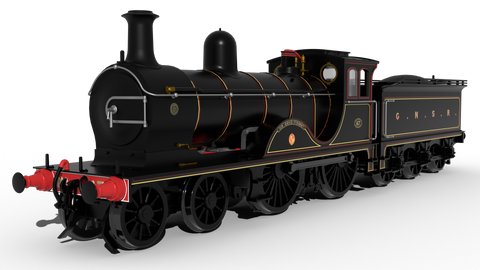 Rapido Trains 959502 OO Gauge GNoSR F Class No.47 'Sir David Stewart' - GNoSR Lined Black - DCC Sound