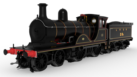 Rapido Trains 959503 OO Gauge GNoSR V Class No.28s - LNER Black - DCC Sound