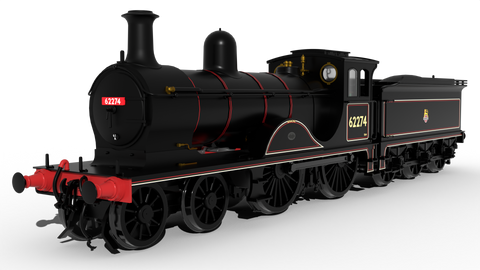 Rapido Trains 959011 OO Gauge GNoSR F Class No.62274 'Benachie' - BR Lined Early Crest