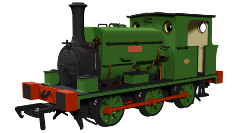 Rapido Trains 960502 OO Gauge Manning Wardle L Class - ‘Arthur’ DCC SOUND