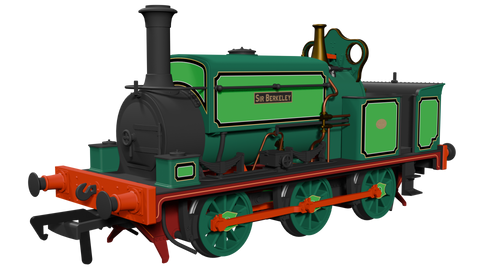 Rapido Trains 960503 OO Gauge Manning Wardle L Class - ‘Sir Berkeley' (PRES) DCC SOUND