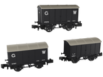 Rapido Trains 961002 N Gauge Iron Mink – GWR (Inter-War) Triple Pack
