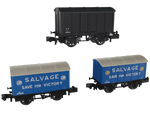 Rapido Trains 961004 N Gauge Iron Mink – GW at War Pack B Triple Pack