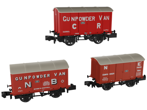 Rapido Trains 961007 N Gauge Not Quite Minks – Scotland & Borders Triple Pack