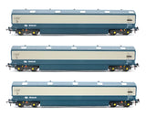 Heljan 9623 OO Gauge TCV Car Carrier Set BR Blue/Grey Set 1