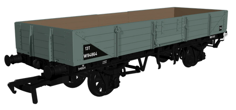 Rapido Trains 964012 OO Gauge GWR ‘Open C’ – BR No.W94864