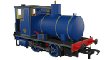 Rapido Trains 965502 OO Gauge Andrew Barclay Fireless 0-4-0 – Lined Caledonian Blue (DCC SOUND)