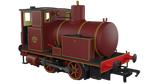 Rapido Trains 965510 OO Gauge Andrew Barclay Fireless 0-4-0 – Lined Maroon (DCC SOUND)