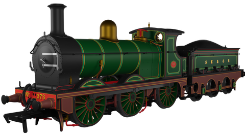Rapido Trains 966502 OO Gauge SECR O1 Class No.373 Wainwright Green (DCC SOUND)