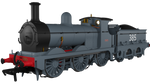 Rapido Trains 966503 OO Gauge SECR O1 Class No.385 SECR Grey (DCC SOUND)