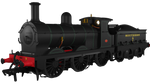 Rapido Trains 966504 OO Gauge SECR O1 Class No.A7 SR Lined Black (Egyptian Lettering)(DCC SOUND)