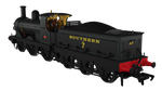 Rapido Trains 966504 OO Gauge SECR O1 Class No.A7 SR Lined Black (Egyptian Lettering)(DCC SOUND)