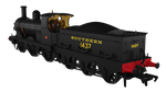 Rapido Trains 966505 OO Gauge SECR O1 Class No.1437 SR Plain Black (Egyptian Lettering)(DCC SOUND)