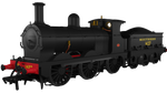 Rapido Trains 966505 OO Gauge SECR O1 Class No.1437 SR Plain Black (Egyptian Lettering)(DCC SOUND)