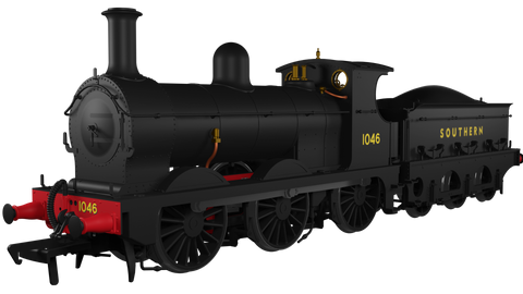 Rapido Trains 966506 OO Gauge SECR O1 Class No.1046 SR Bulleid Black (DCC SOUND)