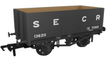 Rapido Trains 967403 OO Gauge RCH 1907 7 Plank Wagon SECR (Late) No.13620