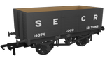 Rapido Trains 967405 OO Gauge RCH 1907 7 Plank Wagon SECR Loco Coal (Late) 14374