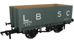Rapido Trains 967406 OO Gauge RCH 1907 7 Plank Wagon LB&SCR No.10972