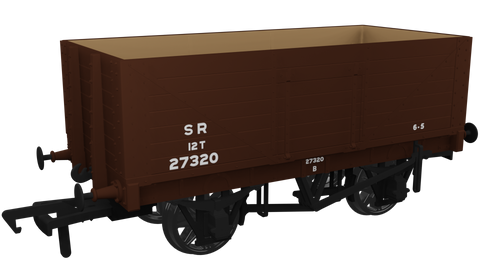 Rapido Trains 967411 OO Gauge RCH 1907 7 Plank Wagon SR (post-1936) No.27320