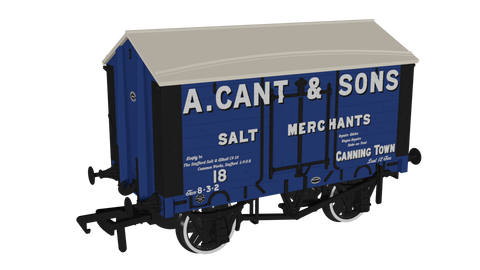 Rapido Trains 967601 OO Gauge Salt Van A. Cant & Sons No.18