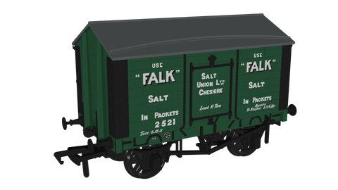 Rapido Trains 967604 OO Gauge Salt Van Falk Salt No.2521