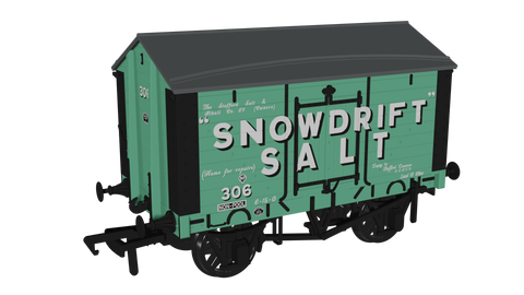 Rapido Trains 967613 OO Gauge Salt Van Snowdrift Salt No.306