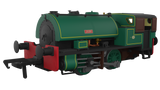 Rapido Trains 968501 OO Gauge Port of Par Bagnall’s Special Edition Twin Pack-Lined Dark Green (DCC SOUND)