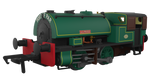 Rapido Trains 968001 OO Gauge Port of Par Bagnall’s Special Edition Twin Pack-Lined Dark Green