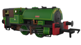 Rapido Trains 968002 OO Gauge Port of Par Bagnall’s Special Edition Twin Pack-Lined Light Green