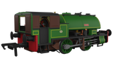 Rapido Trains 968002 OO Gauge Port of Par Bagnall’s Special Edition Twin Pack-Lined Light Green