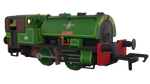 Rapido Trains 968002 OO Gauge Port of Par Bagnall’s Special Edition Twin Pack-Lined Light Green