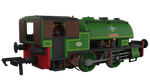 Rapido Trains 968002 OO Gauge Port of Par Bagnall’s Special Edition Twin Pack-Lined Light Green