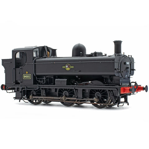 Accurascale 2887DCC OO Gauge 8750 Class Pannier - 9681 - Late Crest Black (DCC SOUND)