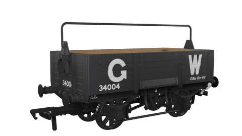 Rapido Trains 971001 OO Gauge Diagram O18 5 Plank Open Wagon-GWR No.34004