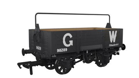 Rapido Trains 971002 OO Gauge Diagram O18 5 Plank Open Wagon-GWR No.98289