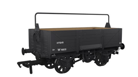 Rapido Trains 971011 OO Gauge Diagram O18 5 Plank Open Wagon-BR No.98031