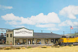 Busch 9721 HO/OO Gauge US Railroad Station Kit