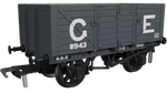 Rapido Trains 973002 OO Gauge GER Dia.48 7-plank – GER No.8943