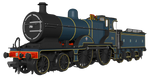 Rapido Trains 974004 OO Gauge MR 483 No.70 SDJR Blue