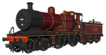 Rapido Trains 974006 OO Gauge MR 483 No.549 LMS Crimson (cabside roundel)