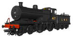 Rapido Trains 974508 OO Gauge MR 483 No.417 LMS Wartime Unlined Black DCC Sound